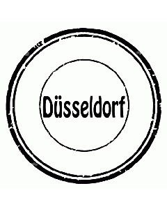 Düsseldorf Retro Stempel