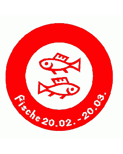 Fische Stempel rund