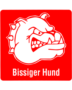 Funschild Bissiger Hund
