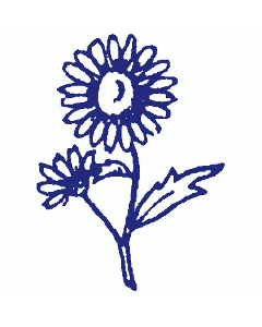 Sonnenblume Motivstempel