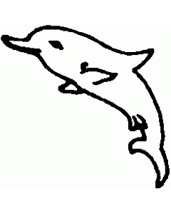 Motivstempel Delphin