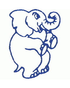 Motivstempel Elefant