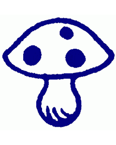 Fliegenpilz Motivstempel