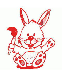 Motivstempel Häschen