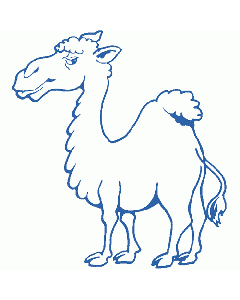 Motivstempel Dromedar