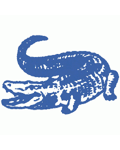 Motivstempel Alligator