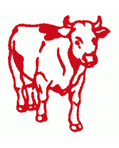 Motivstempel Kuh