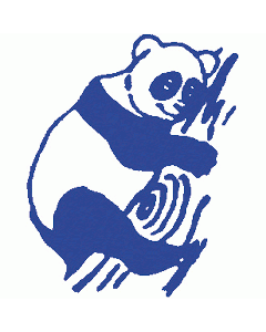 Motivstempel Panda