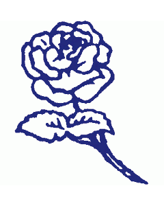 Rose Motivstempel