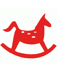 Motivstempel Schaukelpferd