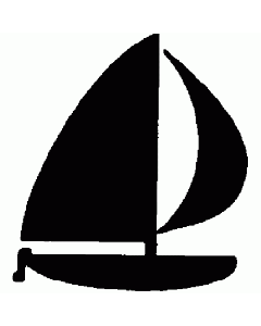 Motivstempel Segelboot