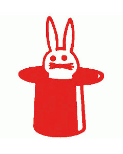 Motivstempel Zauberhase