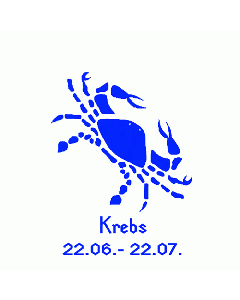 Krebs Stempel eckig