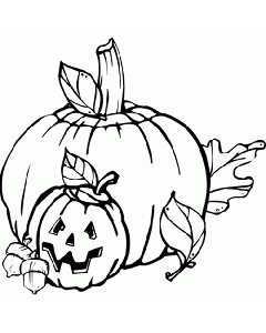 Motivstempel Halloween Kürbis