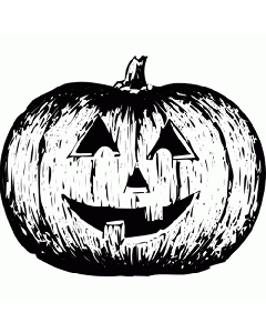 Halloween Kürbis Stempel