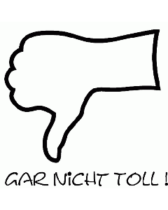Lehrerstempel gar nicht toll