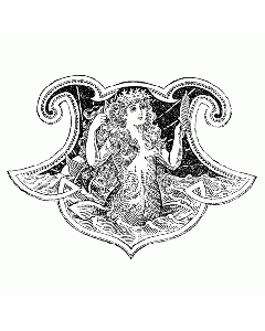 Meerjungfrau Stempel