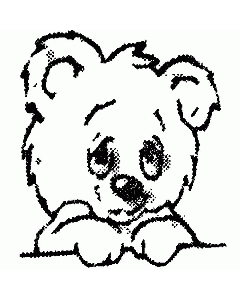 Motivstempel süßer Bär