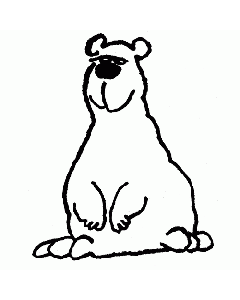 Motivstempel Eisbärchen