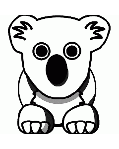 Motivstempel Koala