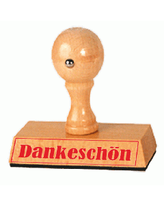 Dankeschön Stempel