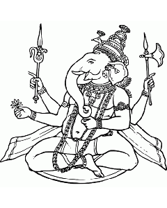 Motivstempel Ganesha