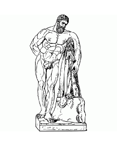 Motivstempel Herakles