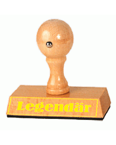 Stempel Spruch Legendär