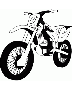 Motivstempel Motocross