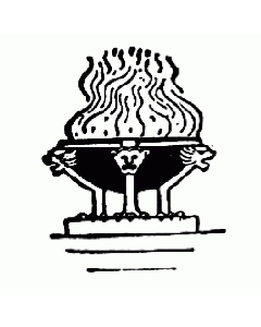 Olympisches Feuer Stempel