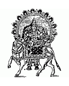 Motivstempel Shiva