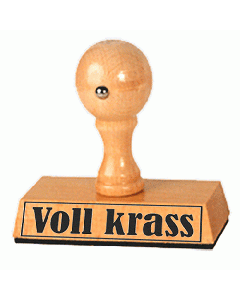 Stempel Voll krass