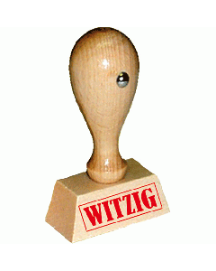 Motivstempel Witzig