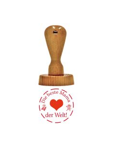 Die beste Mama der Welt Stempel