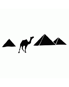 Pyramiden Motivstempel