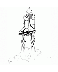 Spaceshuttle Stempel