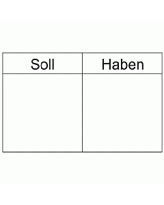 Soll Haben Stempel