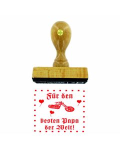 Für den besten Papa der Welt Stempel