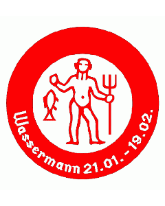 Wassermann Stempel rund