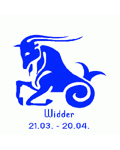 Widder Stempel eckig