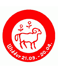 Widder Stempel rund