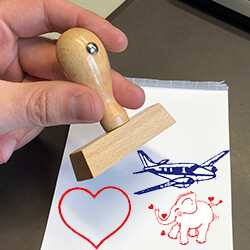 Individuelle Motivstempel online gestalten